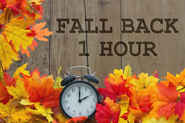 fall back one hour