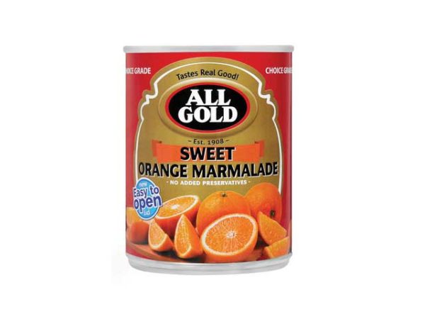all gold sweet orange marmalade