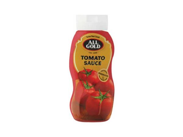 all gold tomoto sauce 500ml squeeze