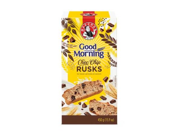bakers good morning choc chip rusks