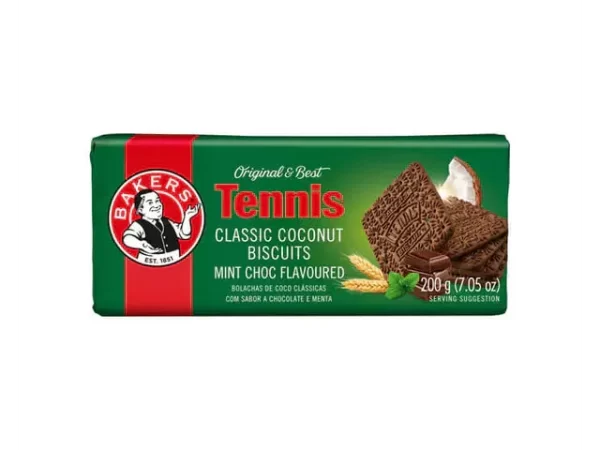 bakers tennis biscuits mint