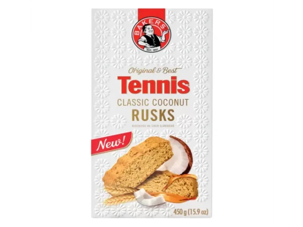 bakers tennis rusks classic coconut