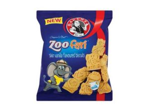 bakers zoo fari plain vanilla flavoured biscuits