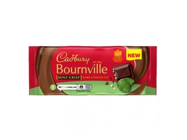 cadbury bournville mint crisp