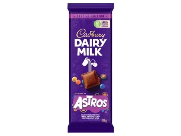 cadbury dairy milk astros bar