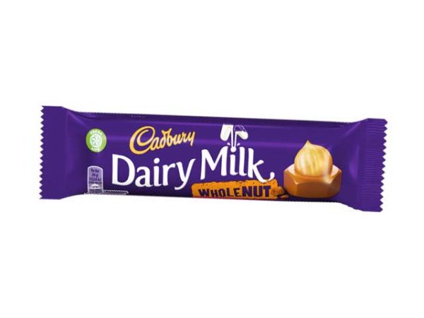 cadbury dairy milk whole nut small