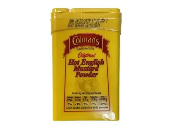 colman's original hot english mustard powder