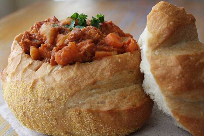 durban curry bunny chow