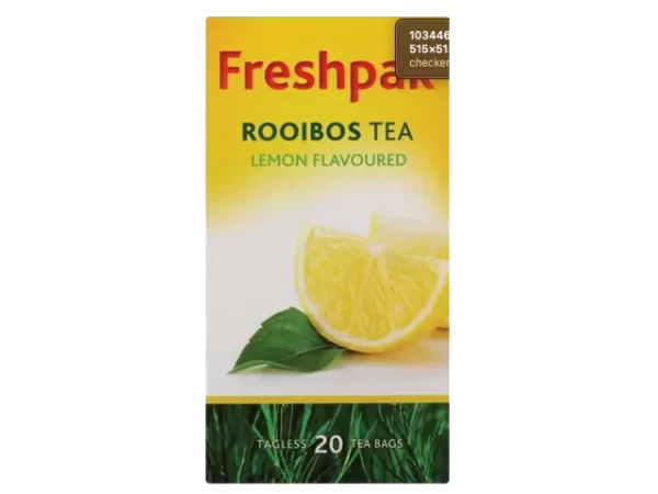 freshpak rooibos tea with lemon