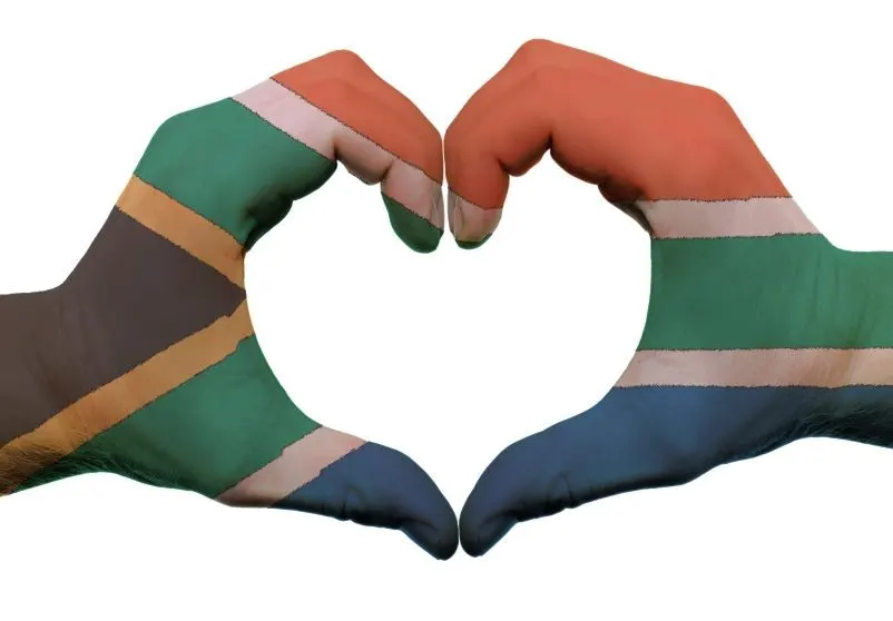 south african heart hands