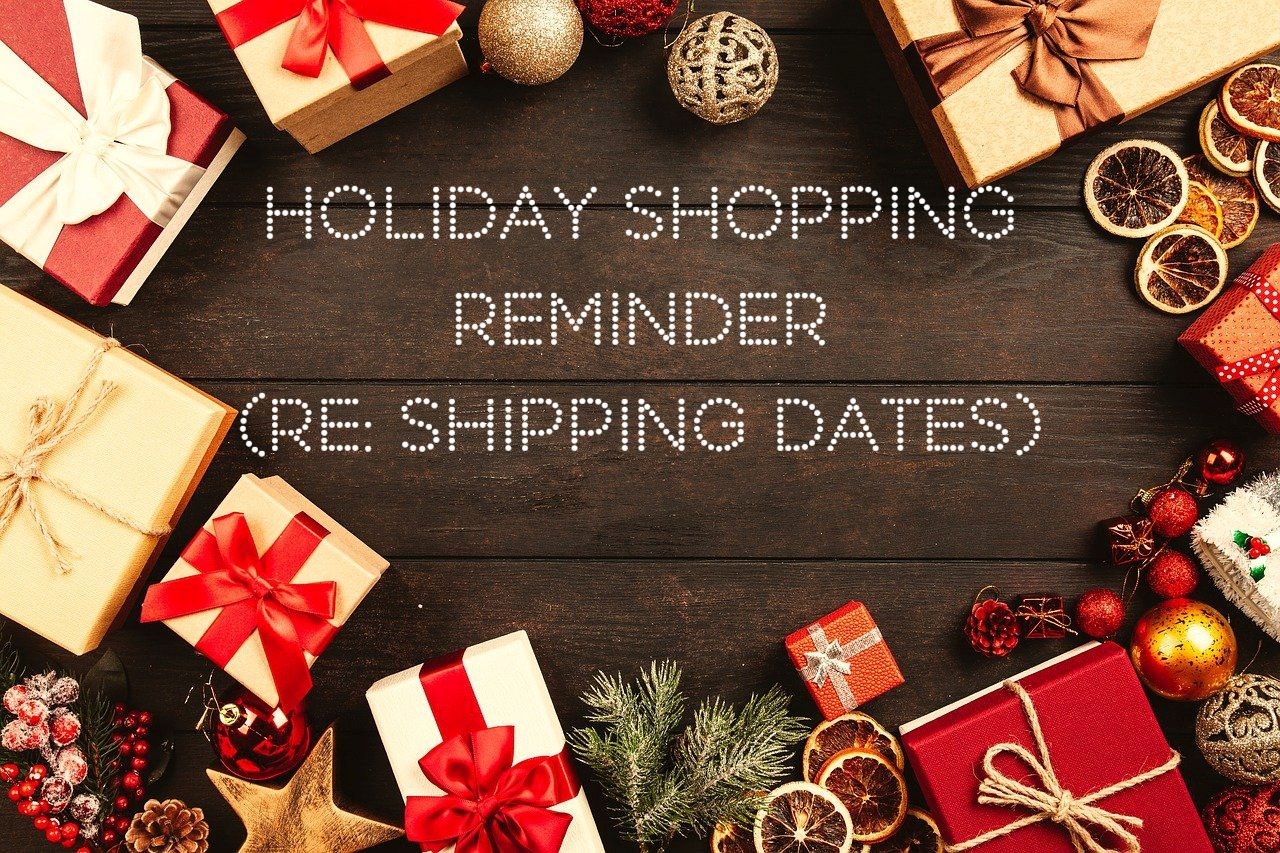 holiday shopping reminder