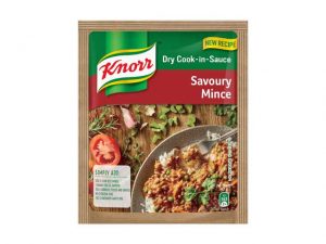 knorr dry cook in sauce savory mince