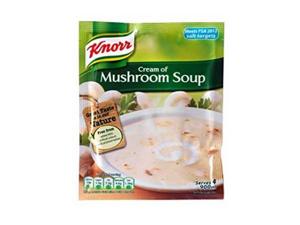 knorrs soups cream of mushroom