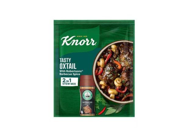 knorr tasty oxtail with robertons barbecue sauce
