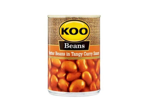 koo butterbeans in tangy curry sauce