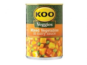 koo mixed vegetables in curry sauce