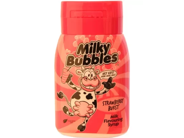 milky bubbles strawberry blast milk flavouring syrup