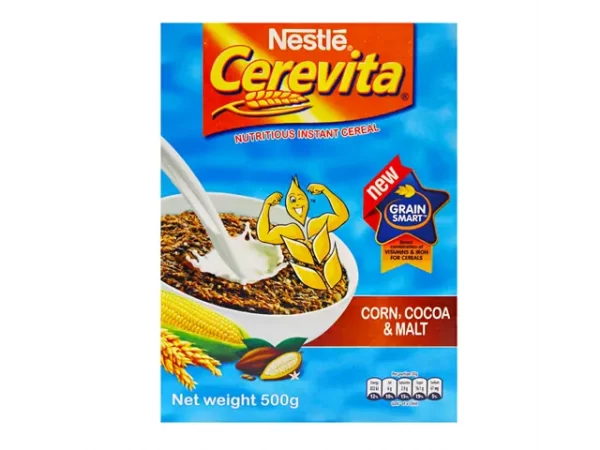 nestle cerevita corn cocoa and malt