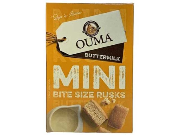 ouma mini bite sized rusks buttermilk