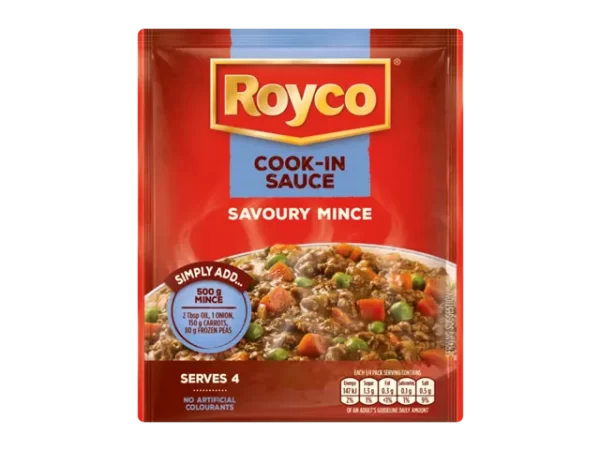 royco cook in sauce savory mince