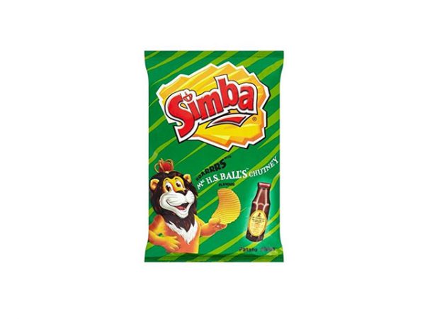 simba mrs balls chutney flavour potato chips
