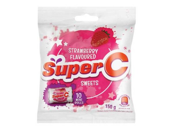 super c strawberry bag