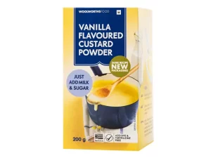 woolworths food vanilla flavoured custard powder