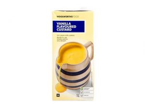 woolworths food vanilla flavoured custard